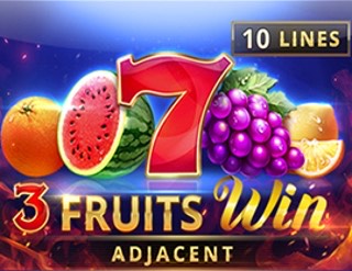 3 Fruits Win: 10 Lines